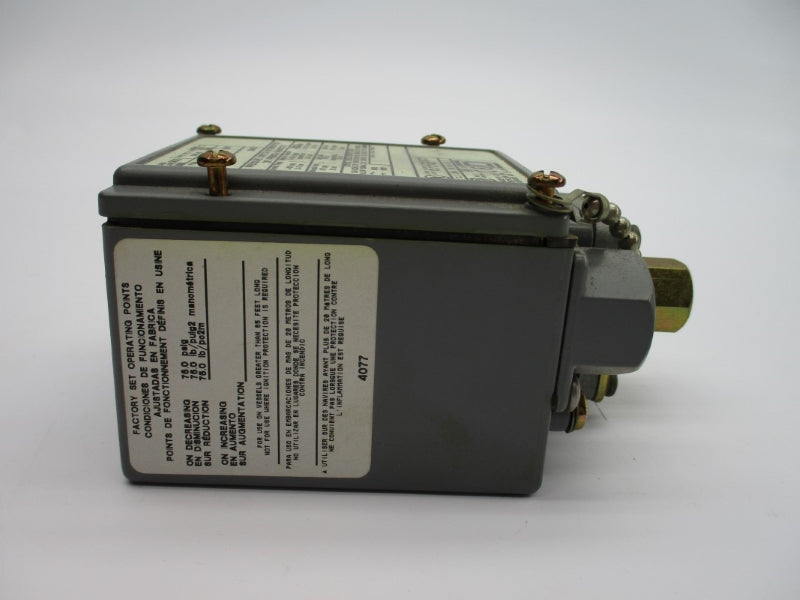 SQUARE D 9012GAW25 SER. C 3-150PSI NSNP