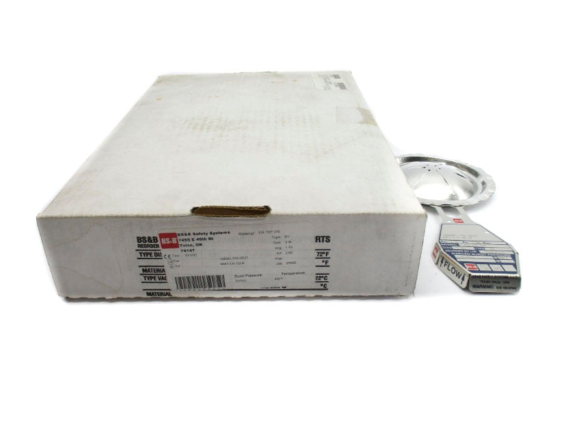 BS&B SAFETY SYSTEMS 1028381 PSE-28127 15PSI 400'F 3" NSMP