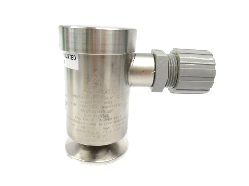 ANDERSON INSTRUMENT HA6031C00401200 30VDC 30/0/60PSI -18/46'C NSNP