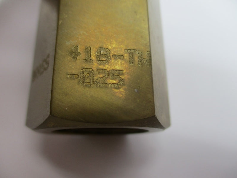 VALVE 418-TW-025 S1806 NSNP