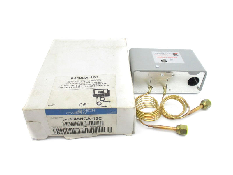 JOHNSON CONTROLS P45NCA-12C 085-0062-00-1 120/240VAC 7/60PSI 120S NSMP