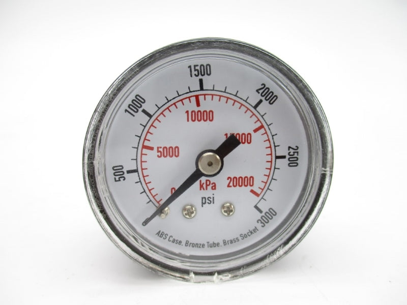 GAUGE 4FMA6 3000PSI 1-1/2" NSMP