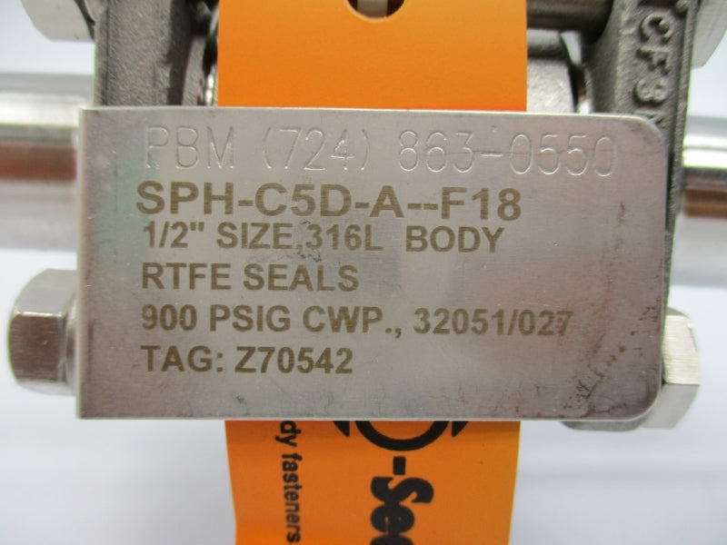 PBM SPH-C5D-A-F18 900PSI 1/2" NSNP
