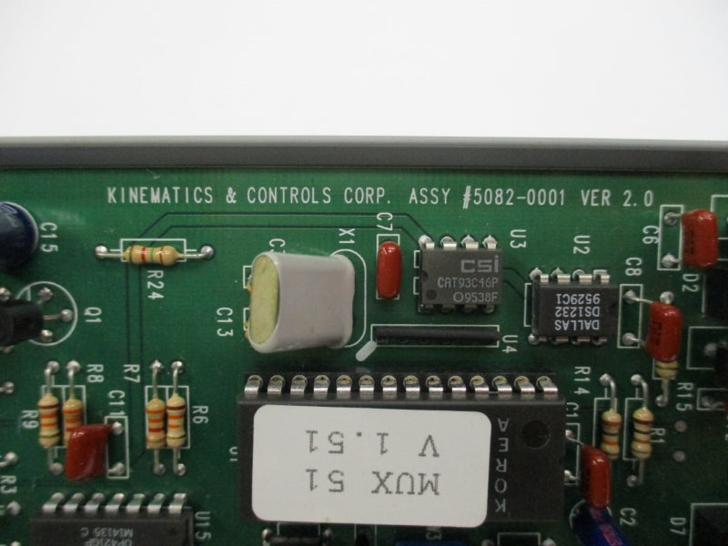 KINEMATICS & CONTROLS 5082-0001 VER. 2.0 NSNP