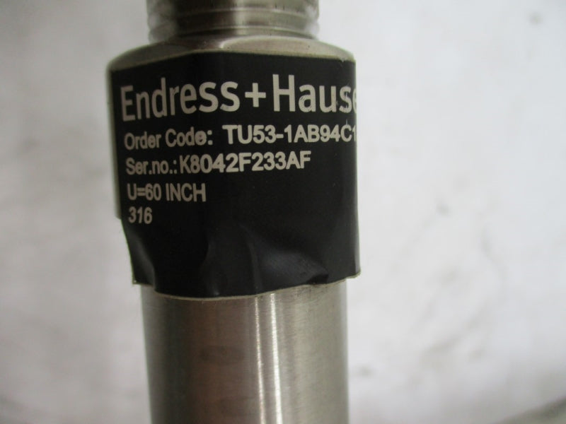 ENDRESS+HAUSER TU53-1AB94C1A1AAK 60" NSNP