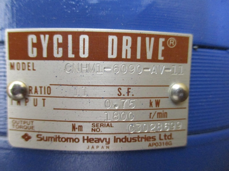 SUMITOMO CNHM1-6090-AV-11 TC-FXV 440V 2.0A NSMP