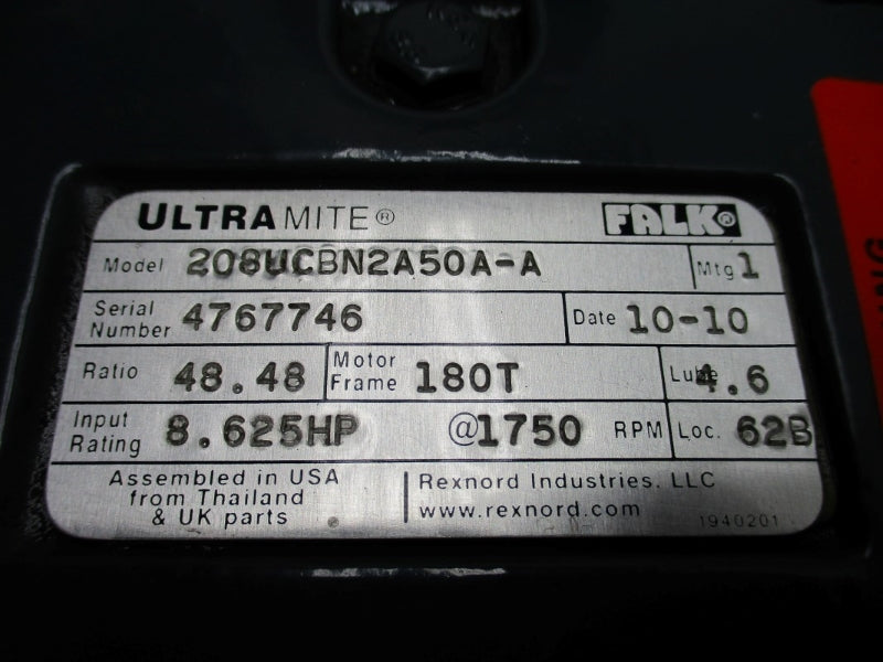 FALK ULTRAMITE 208UCBN2A50A-A NSNP
