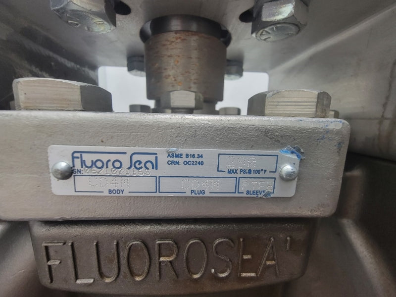 FLUORO SEAL OC2240 CD4M-CD4M-PTFE FS-810 290PSI 100'F NSNP
