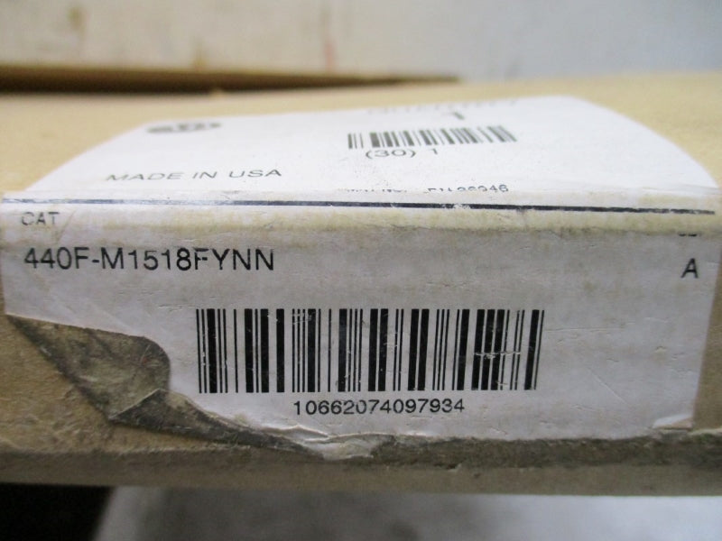 ALLEN BRADLEY 440F-M1518FYNN SER. A NSMP