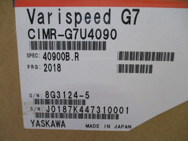 YASKAWA CIMR-G7U4090 380/480VAC 215A NSMP