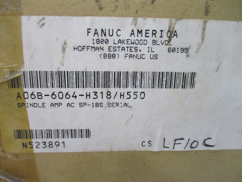 FANUC A06B-6064-H318/H550 NSMP