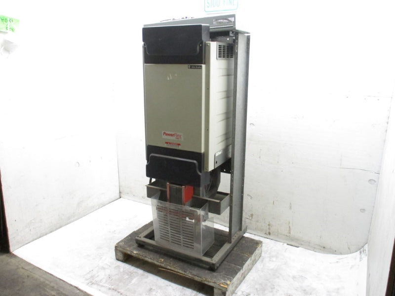 ALLEN BRADLEY POWERFLEX 700S 20DJ385N0NNNBCANE SER. A F/W 3.001 583-713VDC 453/353A W/ RAJ500NNNN UNMP