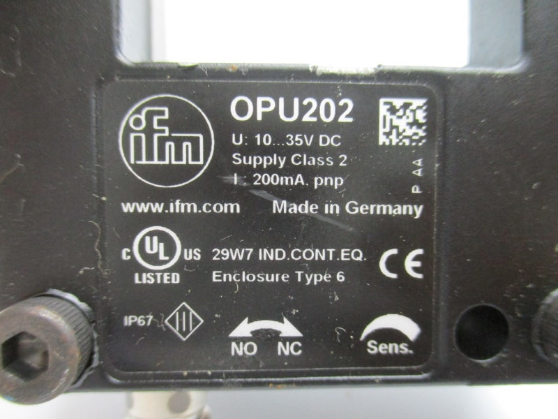 IFM EFECTOR OPU202 10-35VDC NSNP
