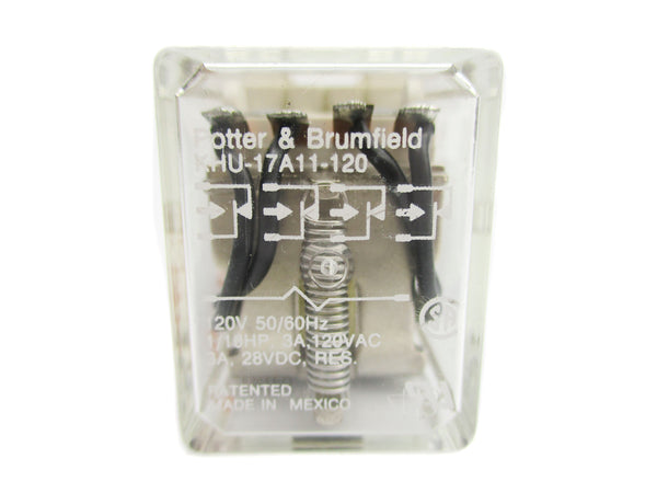 POTTER&BRUMFIELD KHU-17A11-120 120VAC 3A NSNP