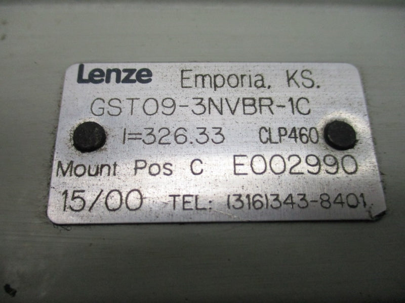 LENZE GST09-3NVBR-1C NSNP