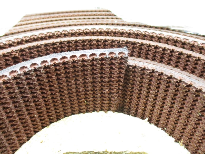 NITRILE 3-PLY BROWN ROUGH TOP CONVERYOR BELT ROUGHTOP3PLYBRN 18IN NSMP