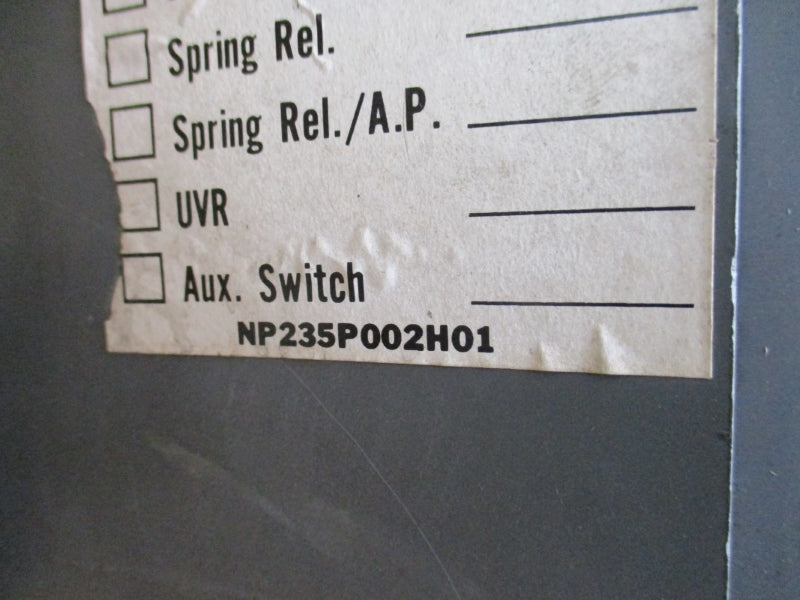 WESTINGHOUSE SPB50 TA800SPB 480VAC 800A NSMP