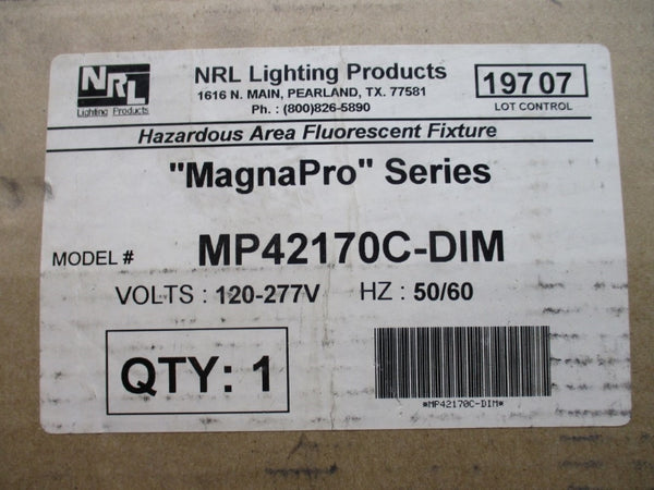 NRL LIGHTING PRODUCTS MP42170C-DIM 120-277VAC 0.60A NSMP