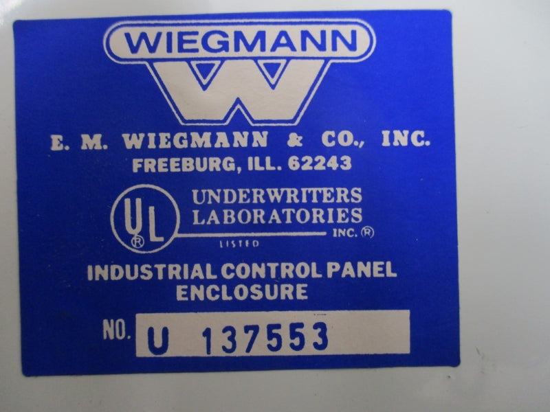 WIEGMANN N12-60368 NSMP