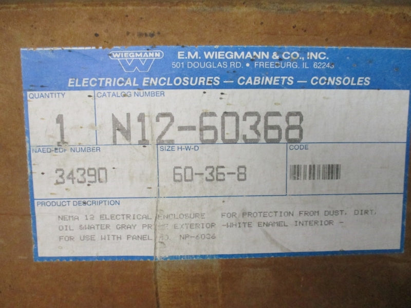 WIEGMANN N12-60368 NSMP