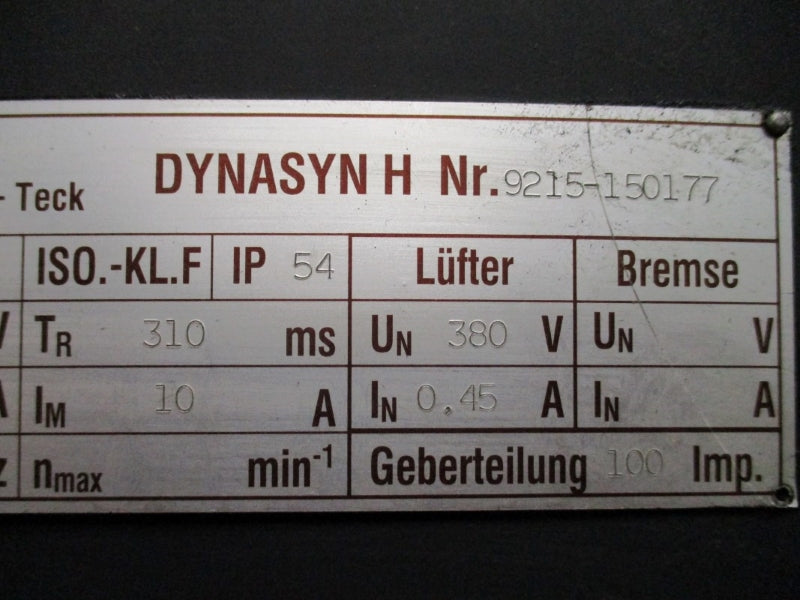 AMK DH113-155-4AF 9215-150177 380V 27.5A NSNP