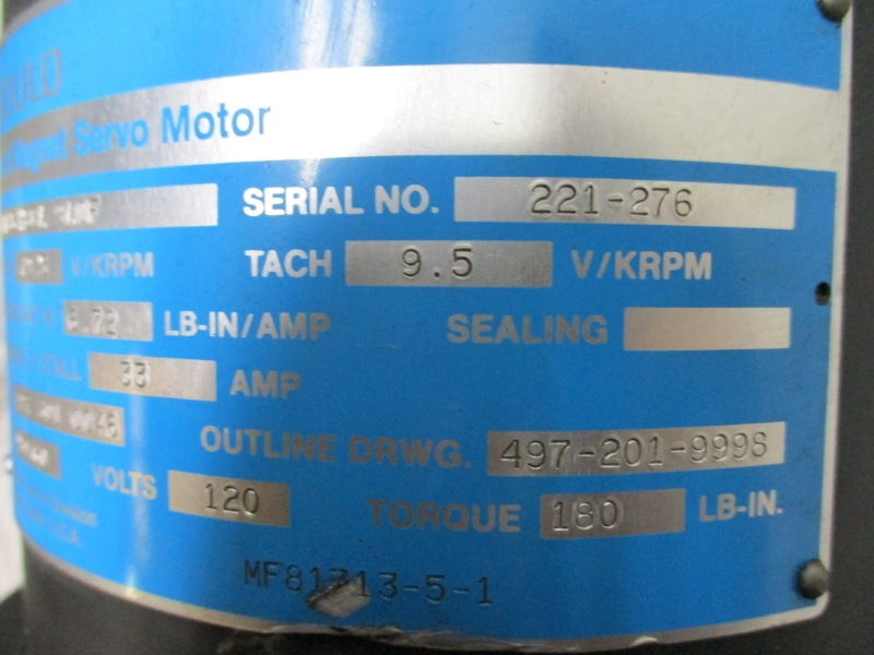 GOULD M135-H6CA-9A0F 120V 33A NSNP