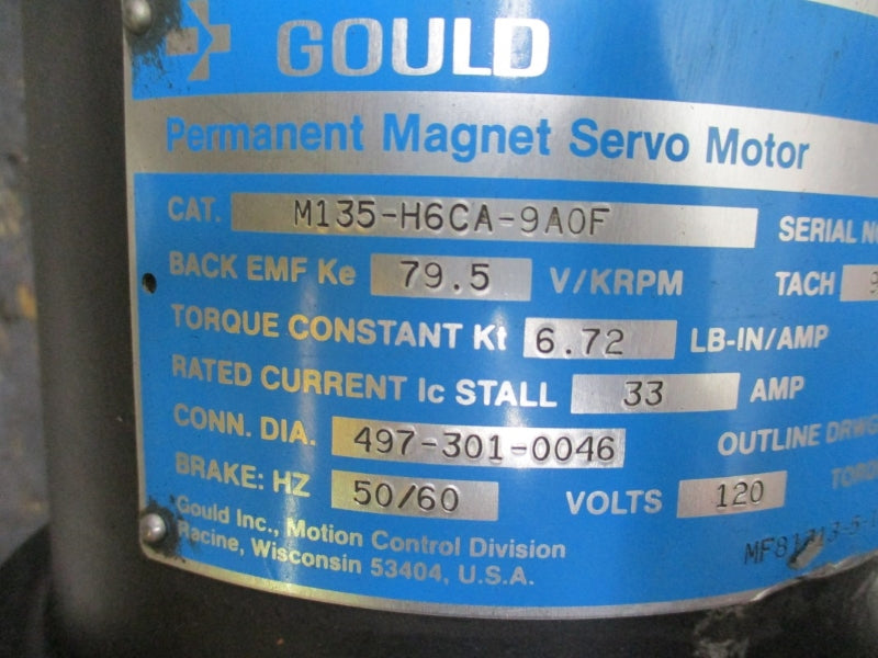 GOULD M135-H6CA-9A0F 120V 33A NSNP