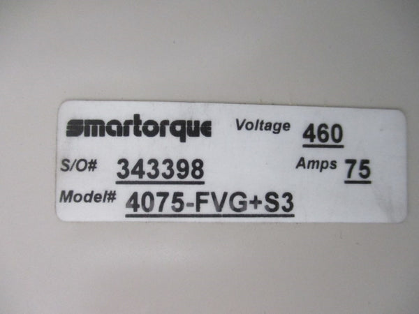 P&H MORRIS SMARTORQUE 4075-FVG+S3 CIMR-F7U4037 460V 75A (AS PICTURED) NSNP