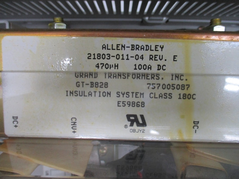 ALLEN BRADLEY 1336S-B060-AE-IT4 SER. D 460VAC 96.0A NSMP