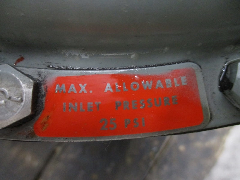 FISHER TYPE 66 REGULATOR 8" WC TO 28" WC NSNP