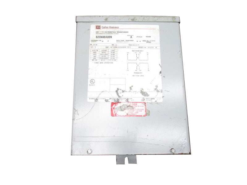 CUTLER HAMMER S20N08A05N SER. A 480V UNMP