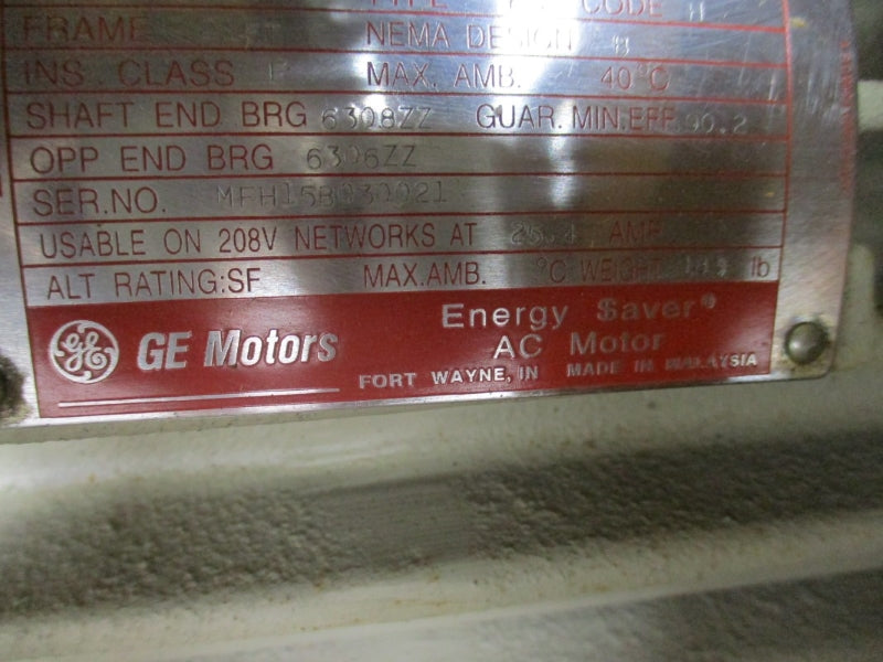 GE MOTORS 5KS215BC105 230/460V 23/11.5A NSMP
