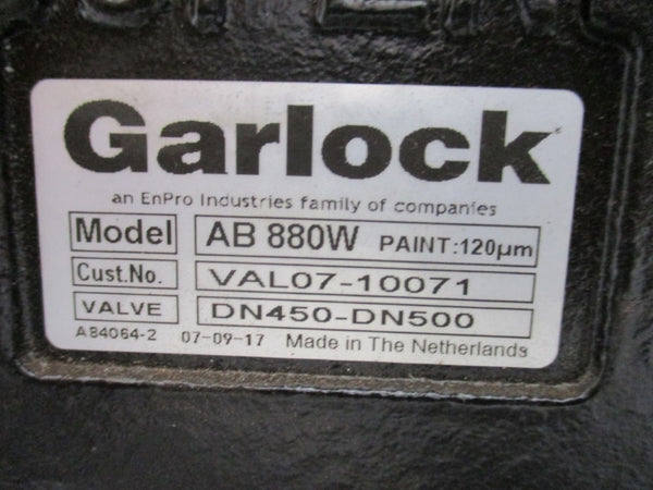 GARLOCK GAR-SEAL 20" BUTTERFLY VALVE 111-L-MT AB880W DN450-DN500 NSNP