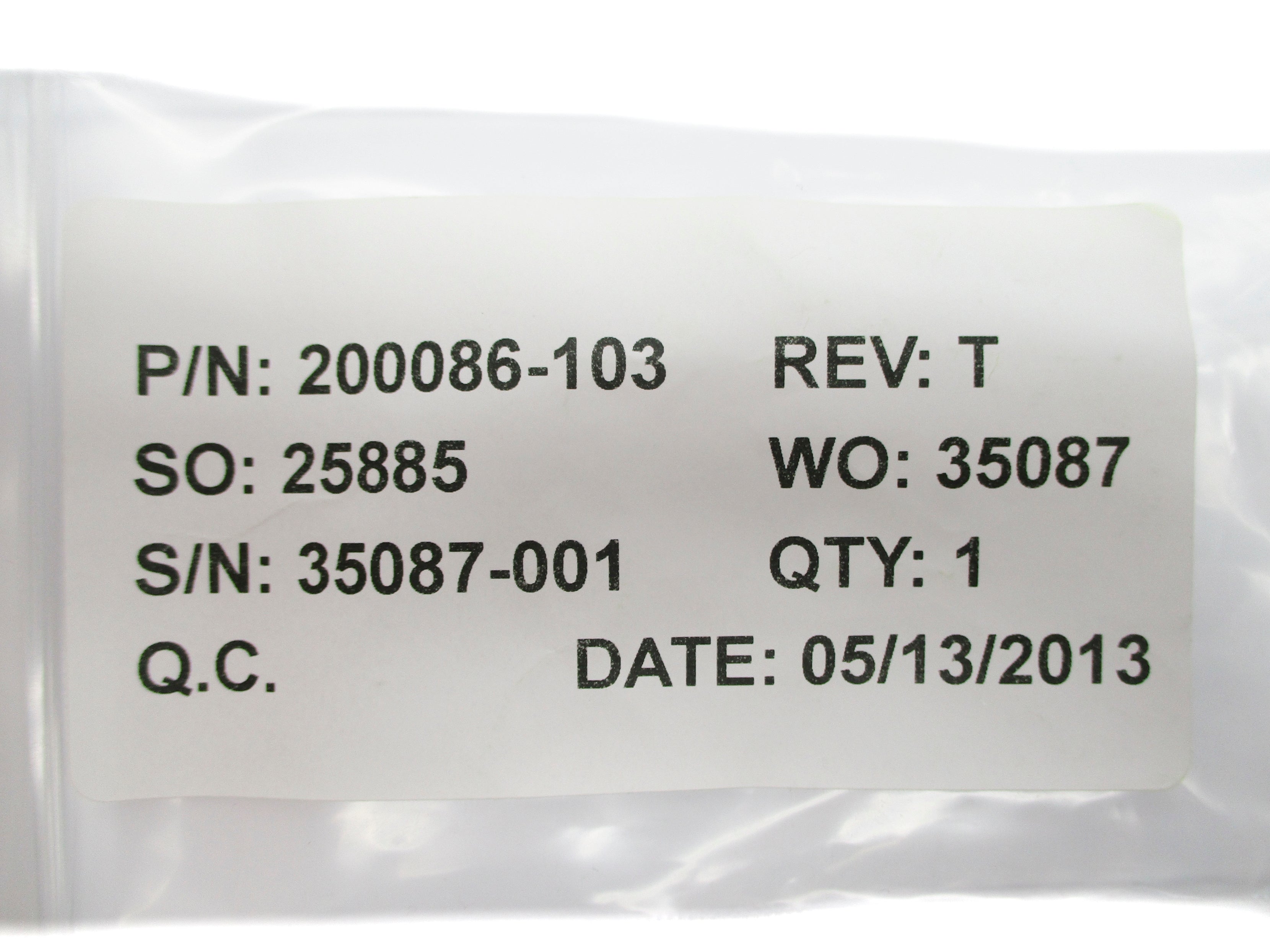 SPARE PART 200086-103 NSNP