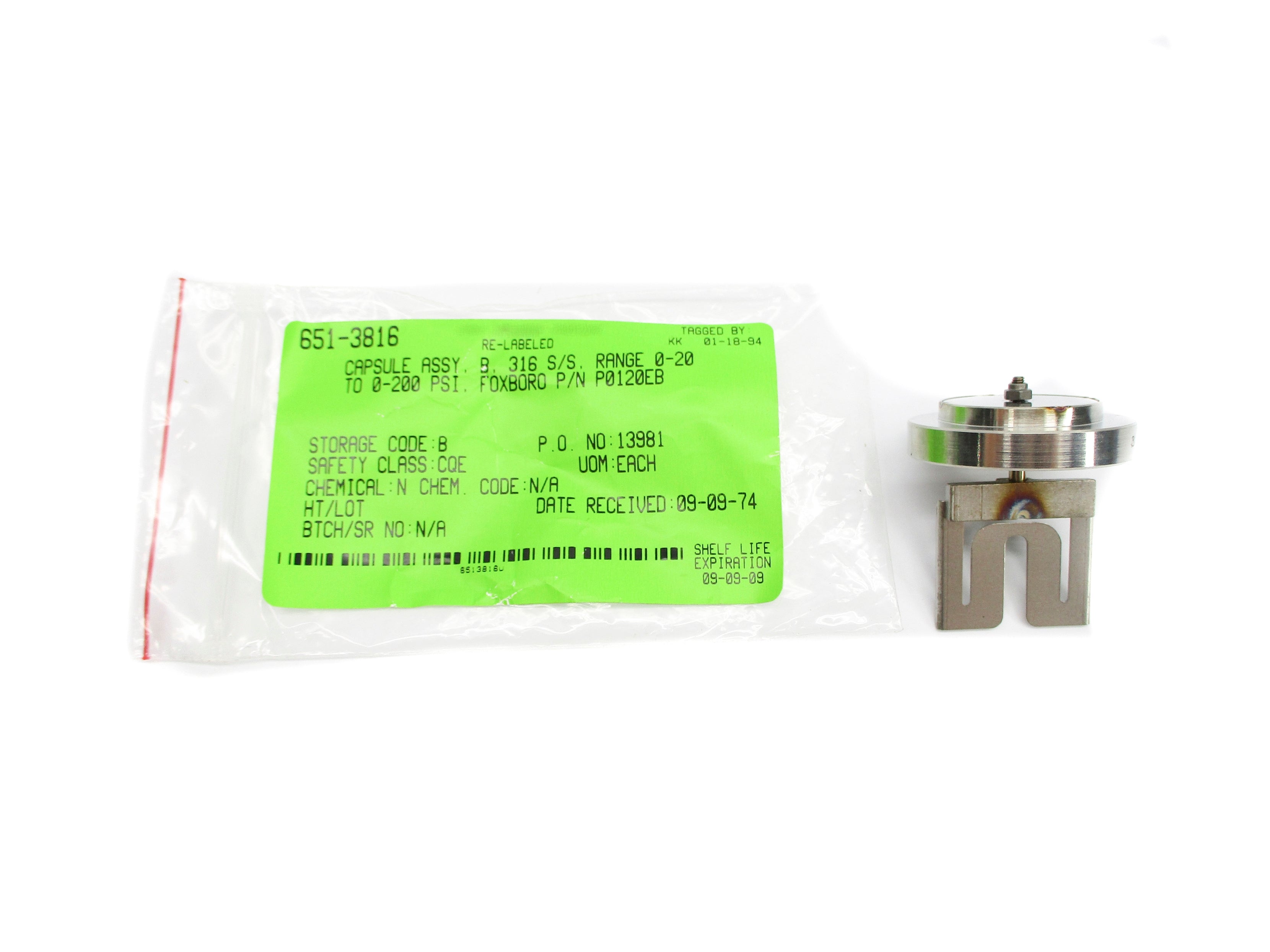FOXBORO P0120EB NSNP