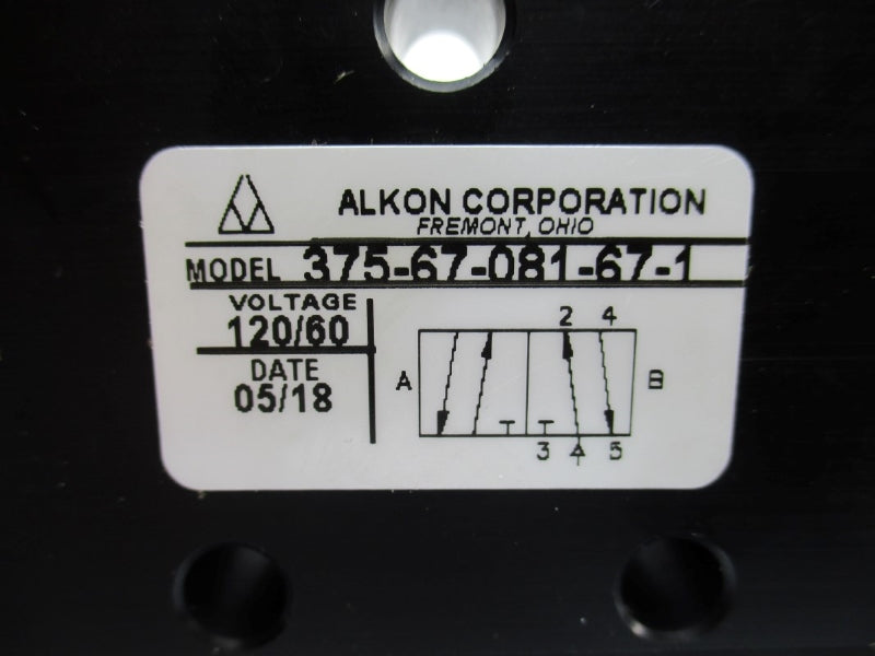 ALKON 375-67-081-67-1 120V NSNP