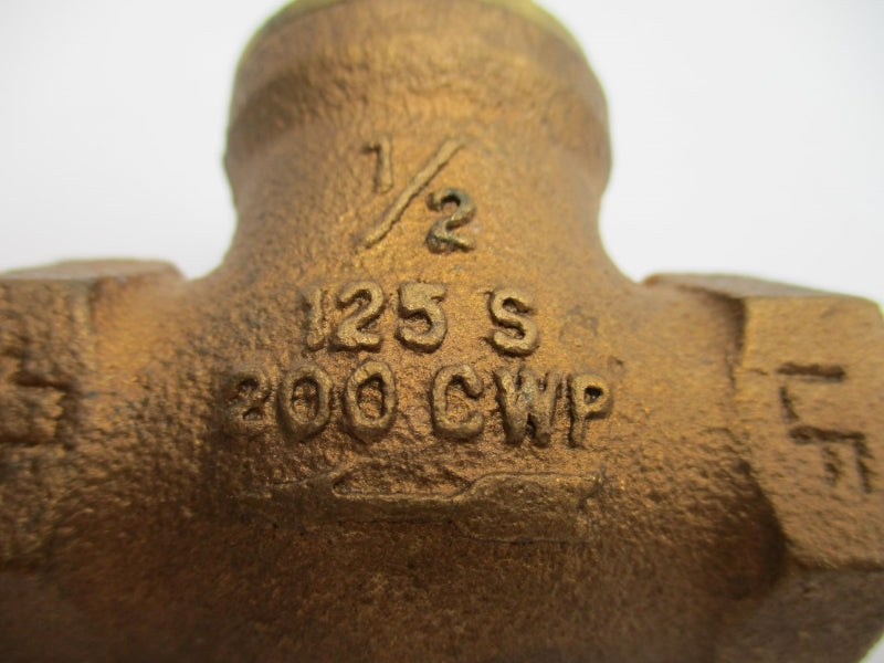 VALVE 125S 200CWP 1/2" NSNP