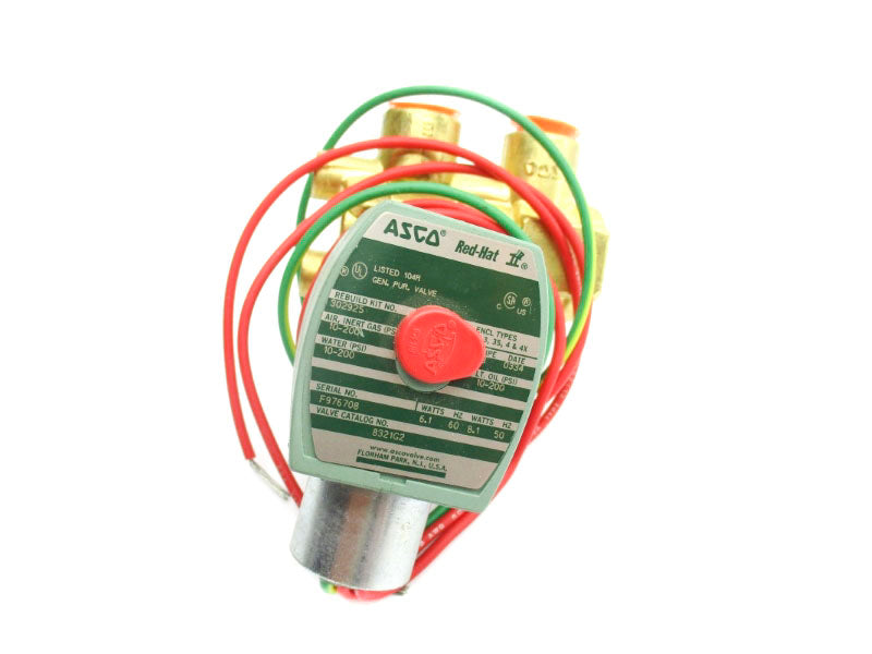 ASCO 8321G2 110/120V 10-200PSI 3/8" NSNP