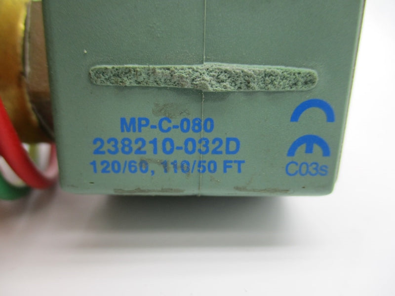 ASCO 8321G2 110/120V 10-200PSI 3/8" NSNP