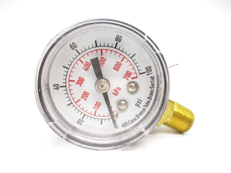 GAUGE 4FLR2B 100PSI NSMP