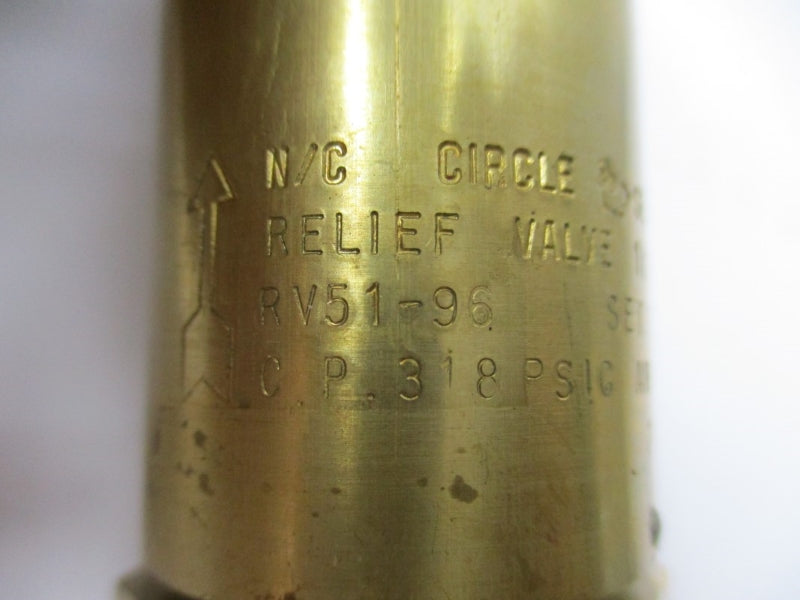 CIRCLE SEAL RV51-96 330PSI 1/2" NSNP
