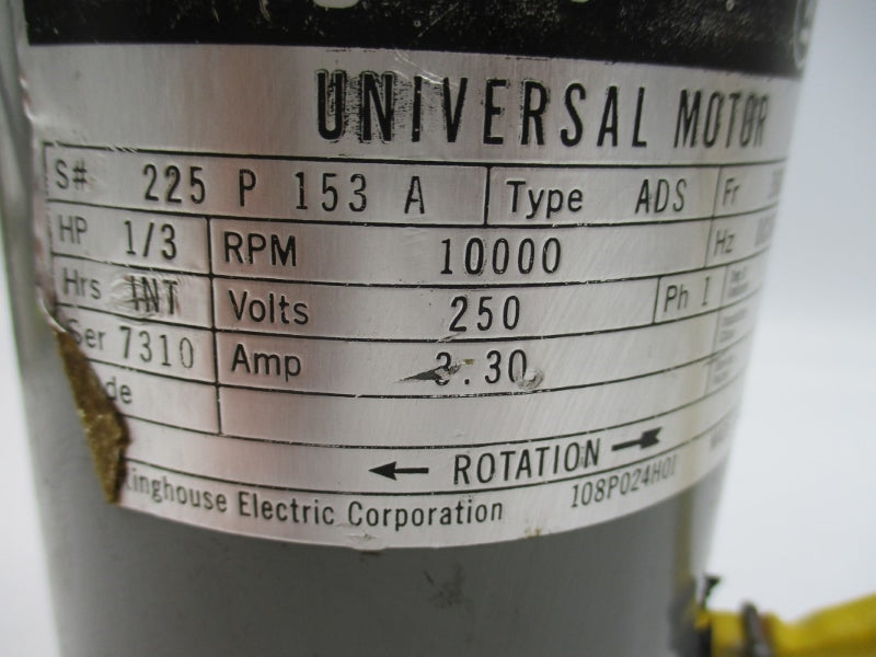 WESTINGHOUSE 108P024H01 ADS 250V 3.30A NSNP