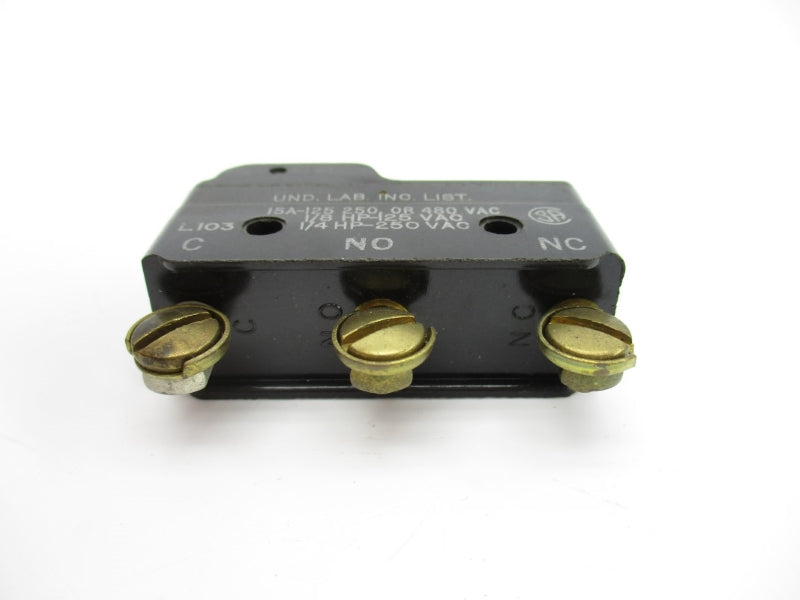MICRO SWITCH BZ-1RW84317-P4 480VAC 15A NSNP