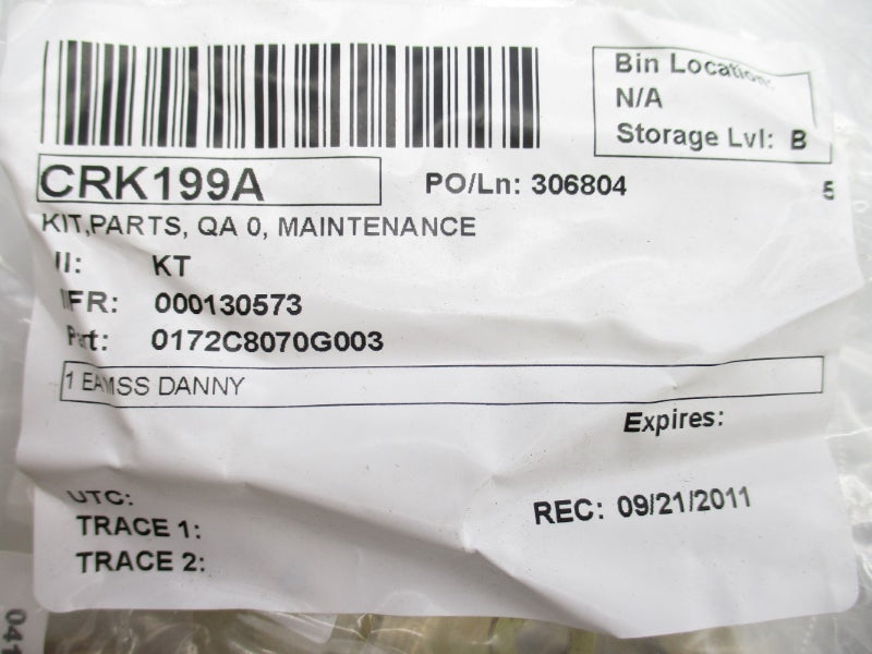 REPAIR KIT 0172C8070G003 NSMP