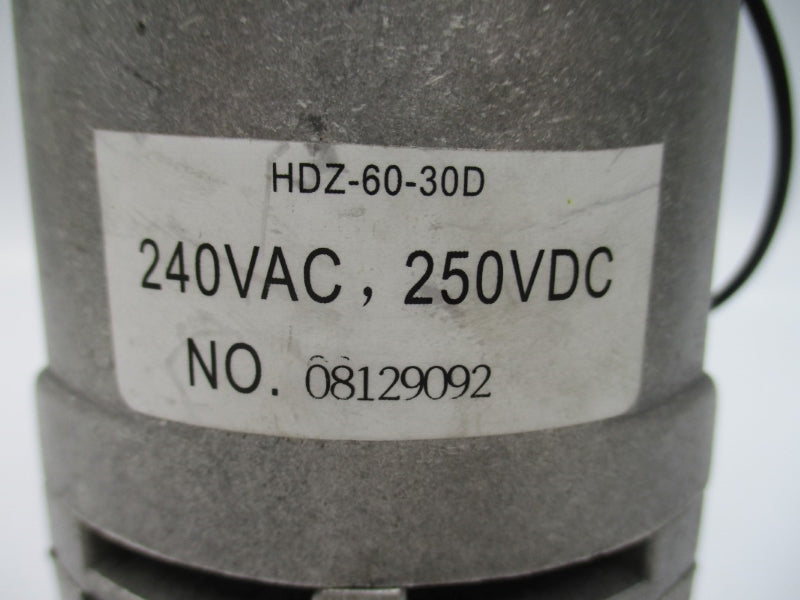 MOTOR HDZ-60-30D 08129092 240VAC NSNP