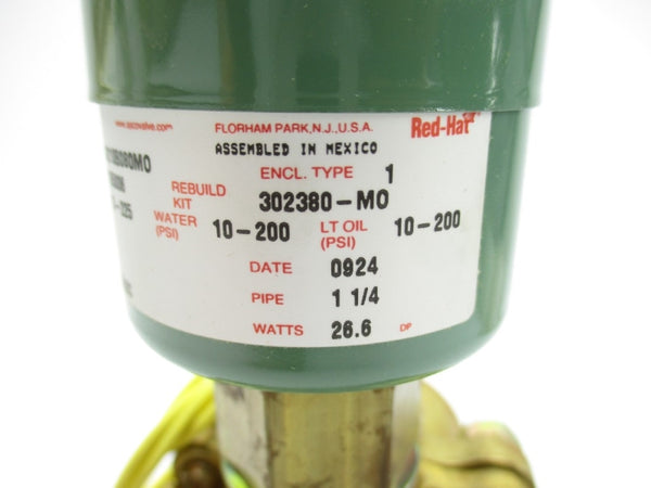 ASCO HC8210B080MO 125VDC 10-200PSI 1-1/4" NSMP