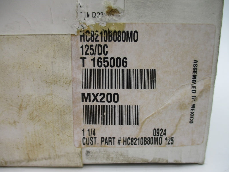 ASCO HC8210B080MO 125VDC 10-200PSI 1-1/4" NSMP
