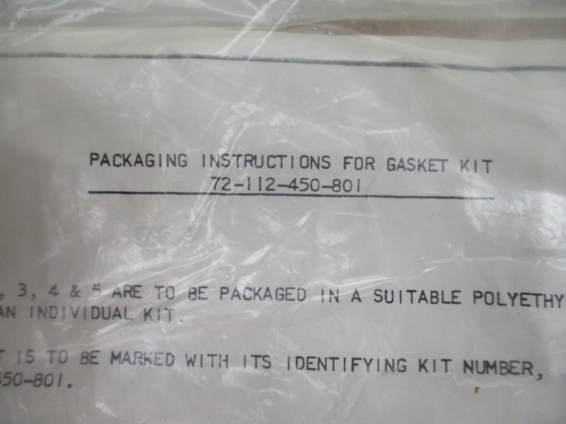 SPARE PART KIT 72-112-450-801 NSMP