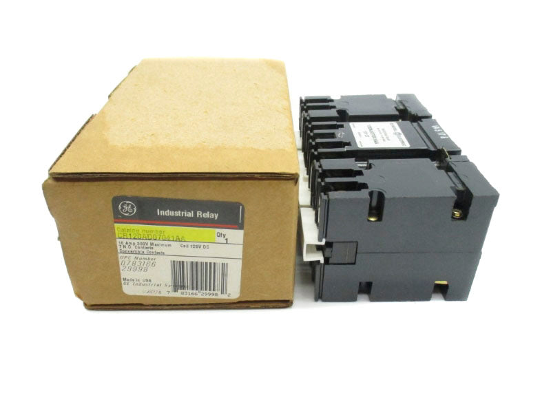 GENERAL ELECTRIC CR120AD07041AA 125VDC 10A NSMP
