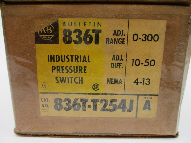 INDUSTRIAL SPARE PART 836T-T254J SER. A 120-600VAC 60A (BR/YL) NSMP